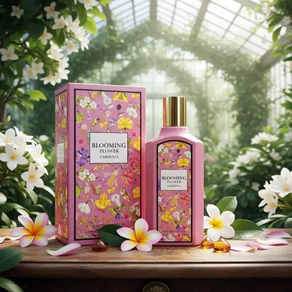 عطر ادکلن زنانه بلومینگ فلاور گاردنیا فرگرانس ورد ،رایحه گوچی فلورا گورجس گاردنیا