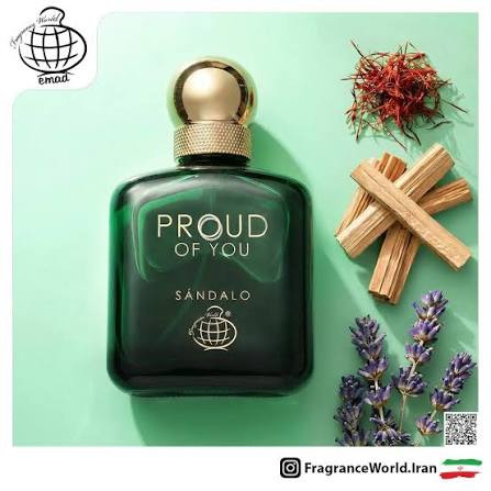 ادکلن زنانه مردانه پرود آف یو صندلو فرگرانس ورد رایحه جورجیو آرمانی یو صندل وود