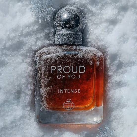 عطر ادکلن پرود آف یو اینتنس فرگرانس ورد 100میل رایحه جورجیو آرمانی استرانگ ویت یو اینتنسلی